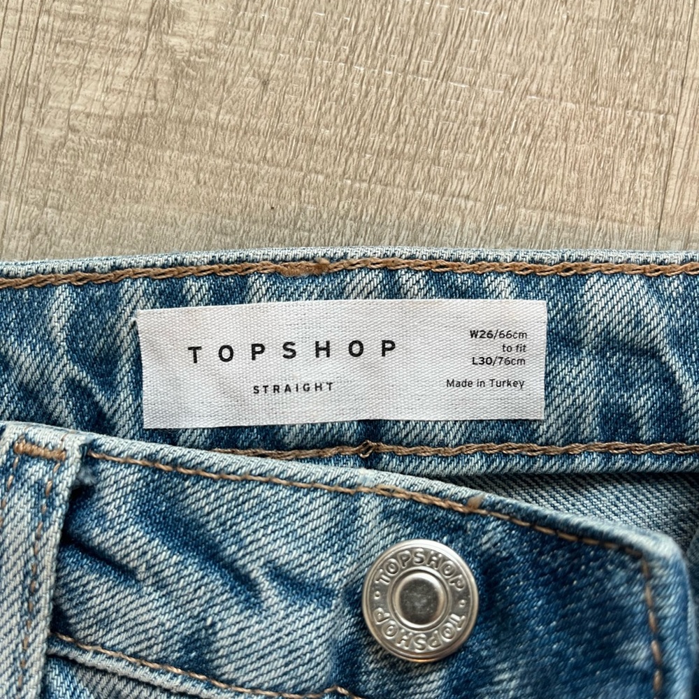 Top shop straight leg jeans